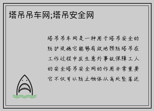 塔吊吊车网;塔吊安全网